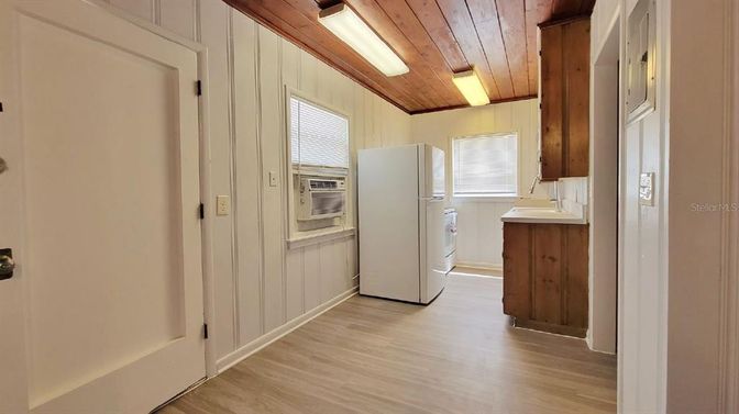 Interior, Kitchen, Wooden Ceilings, Wood Texture Flooring