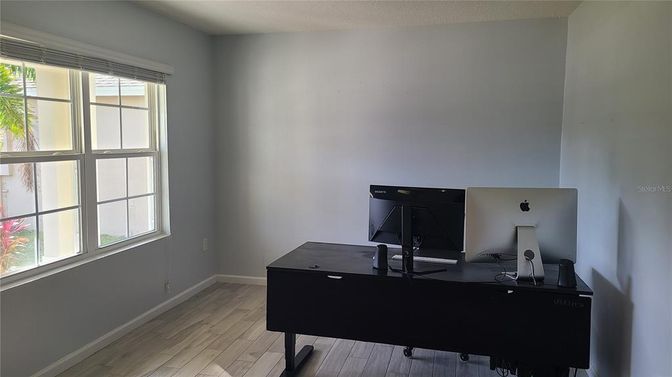 Home Office, Interior, Wood Texture Flooring