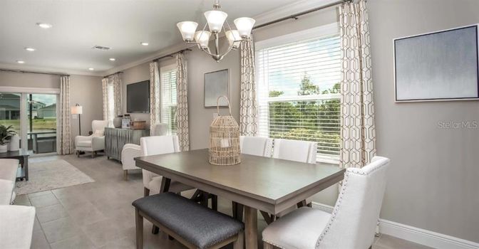 Chandelier, Dining room, Interior, Living room, Recessed Lighting