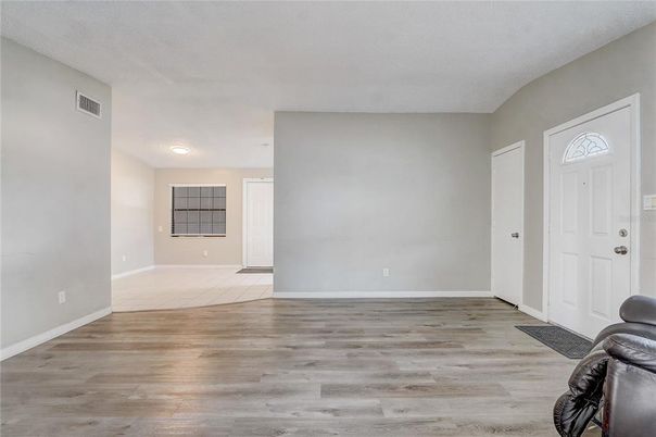 Empty room, Interior, Wood Texture Flooring