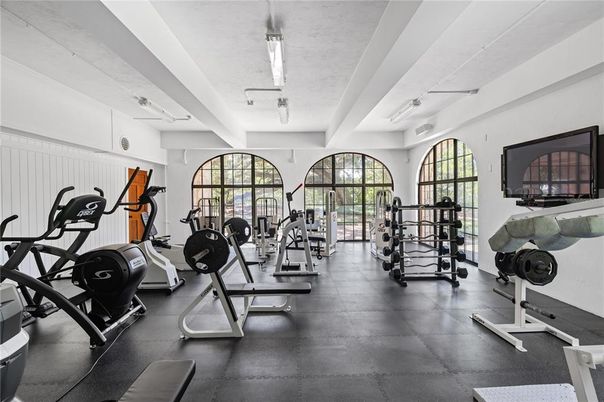 Fitness Equipment, Gym, Interior