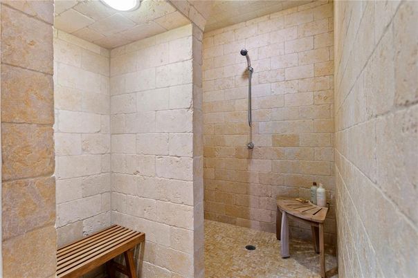 Bathroom, Interior, Stone Walls