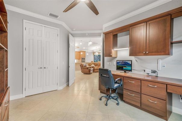 Home Office, Interior, Pendant Lights