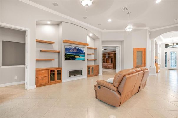 Fireplace, Interior, Pendant Lights, Recessed Lighting