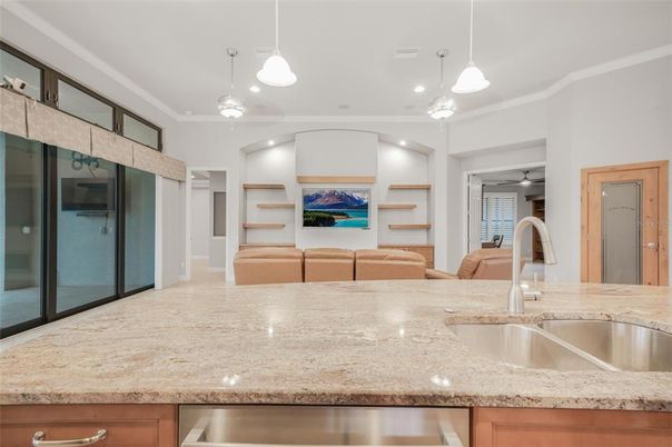 Interior, Kitchen, Pendant Lights, Recessed Lighting