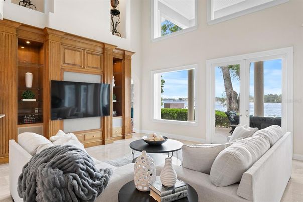 Interior, Living room, Water