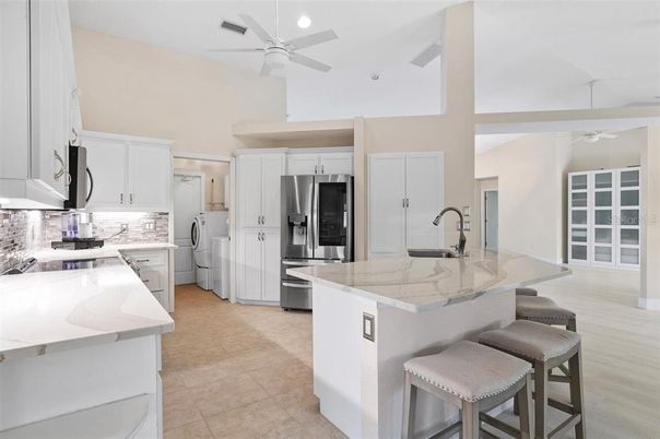 Interior, Kitchen, Recessed Lighting, Stainless Steel Appliances