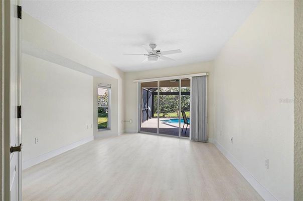 Empty room, Interior, Wood Texture Flooring