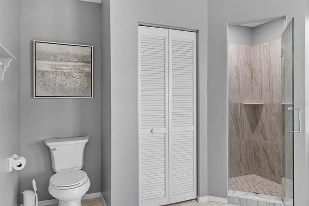 Bathroom, Glass Shower, Interior