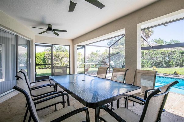 Dining room, Glass Ceilings, Interior, Pool, Sun Room