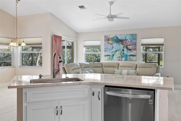 Interior, Kitchen, Pendant Lights, Stainless Steel Appliances