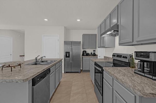 Interior, Kitchen, Recessed Lighting, Stainless Steel Appliances