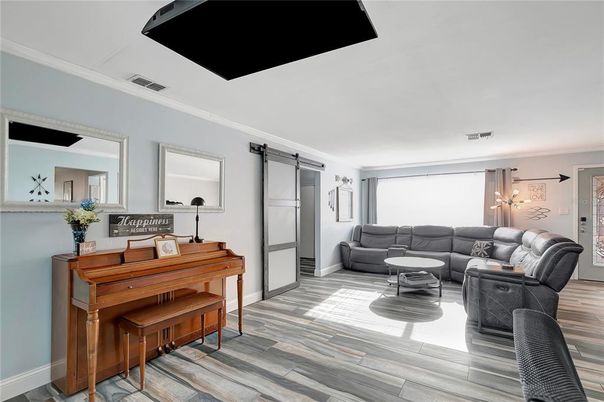 Interior, Living room, Piano, Wood Texture Flooring