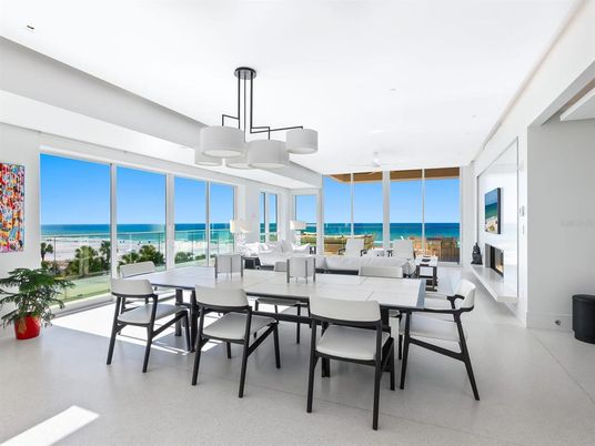 Dining room, Interior, Living room, Pendant Lights, Water