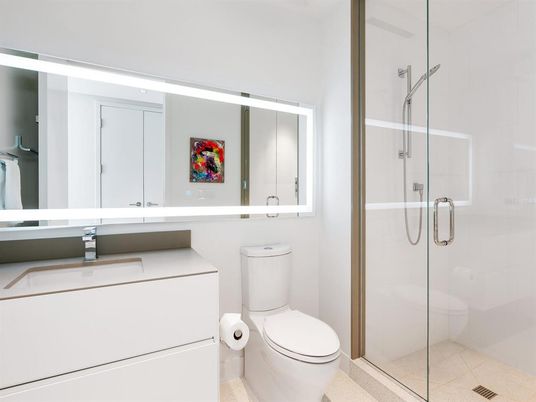 Bathroom, Glass Shower, Interior