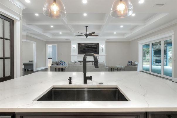 Interior, Kitchen, Recessed Lighting