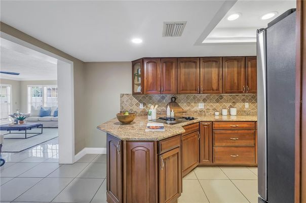 Interior, Kitchen, Living room, Recessed Lighting