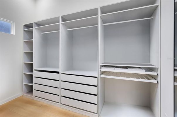 Interior, Walk-in Closets, Wood Texture Flooring