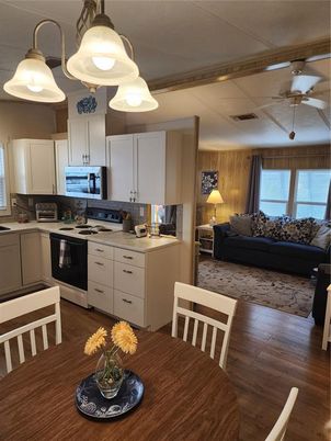 Dining room, Interior, Kitchen, Living room, Wood Texture Flooring