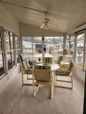 Interior, Sun Room, Wood Texture Flooring