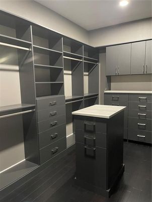 Interior, Recessed Lighting, Walk-in Closets, Wood Texture Flooring