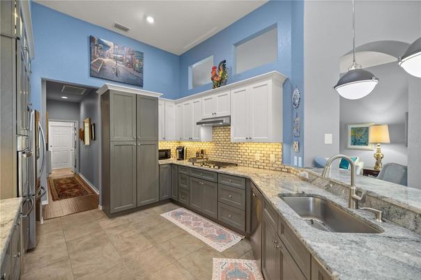 Interior, Kitchen, Pendant Lights, Recessed Lighting