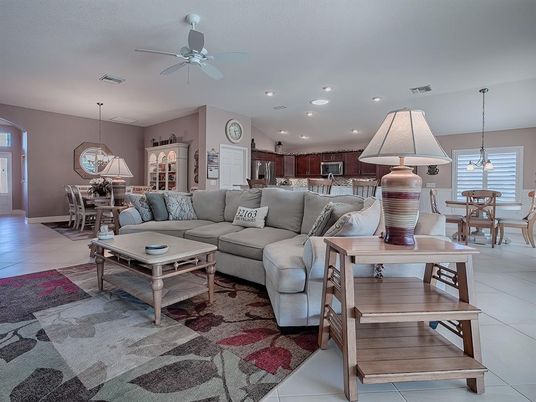 Dining room, Interior, Kitchen, Living room, Pendant Lights, Recessed Lighting