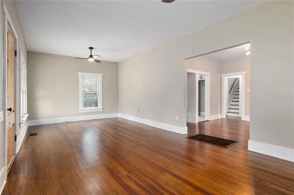 Empty room, Interior, Wood Texture Flooring