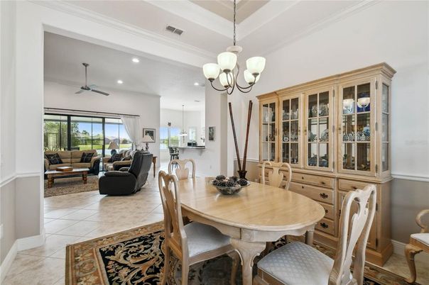 Chandelier, Dining room, Interior, Living room, Recessed Lighting