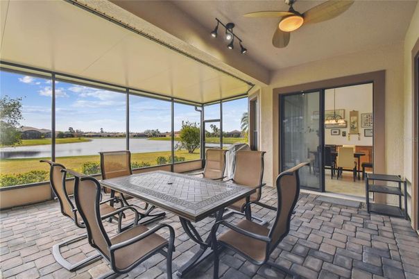 Dining room, Interior, Sun Room, Water