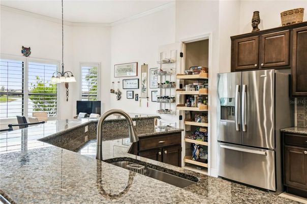Interior, Kitchen, Pendant Lights, Stainless Steel Appliances
