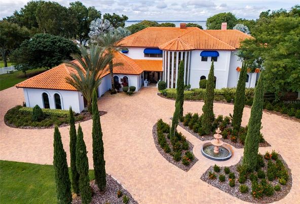 Backyard, Exterior, Facade, Spanish Mediterranean