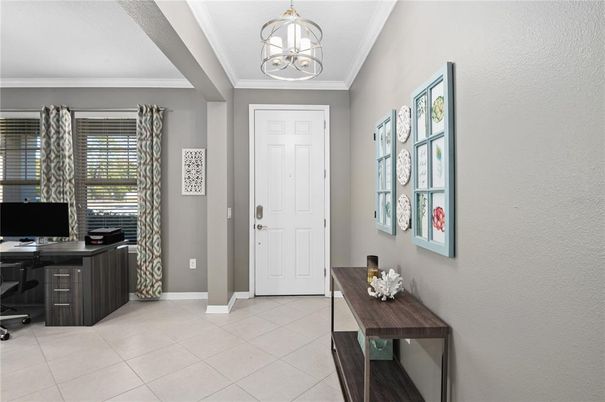 Home Office, Interior, Pendant Lights