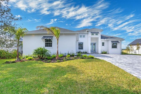 Backyard, Exterior, Facade, Mediterranean