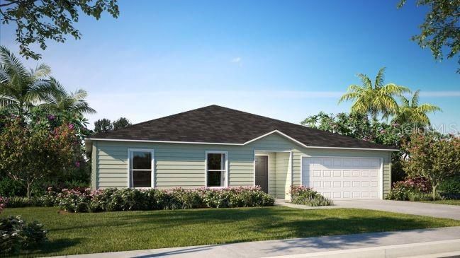 Attached, Exterior, Facade, Ranch
