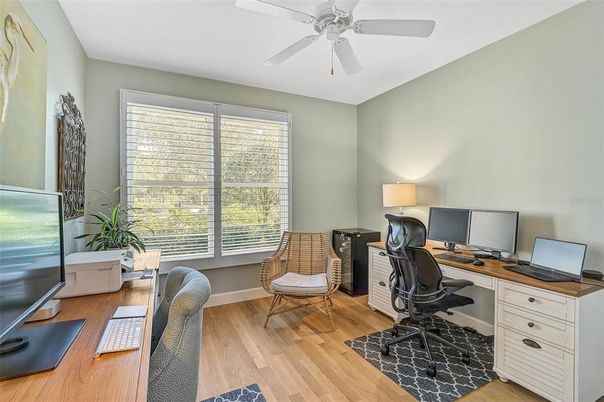 Home Office, Interior, Wood Texture Flooring