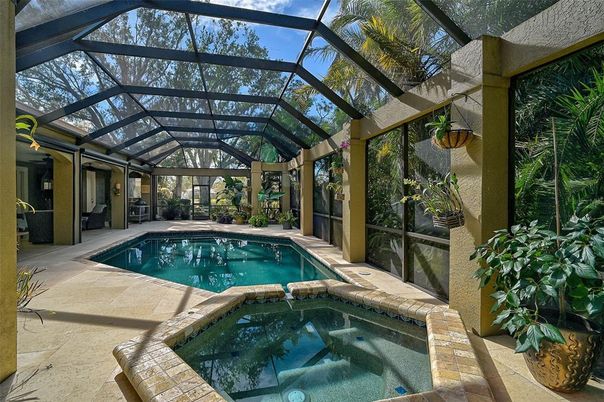 Glass Ceilings, Interior, Pool, Sun Room