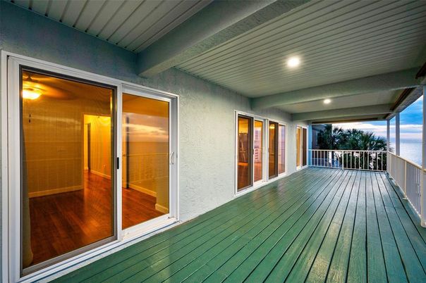 Exterior, Interior, Recessed Lighting, Wood Texture Flooring