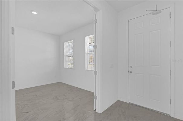 Empty room, Interior, Marble, Recessed Lighting