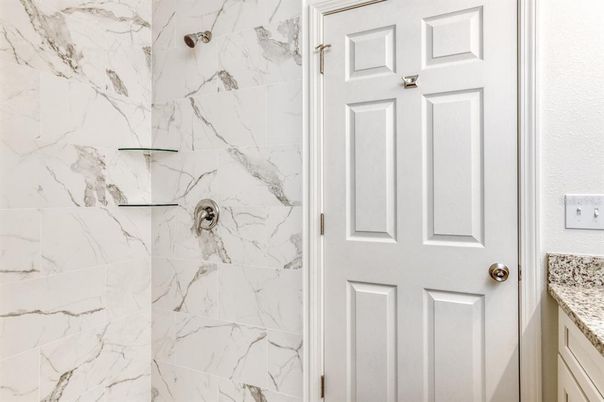 Bathroom, Interior, Marble Walls