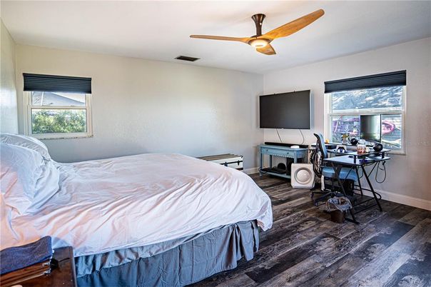 Bedroom, Home Office, Interior, Wood Texture Flooring