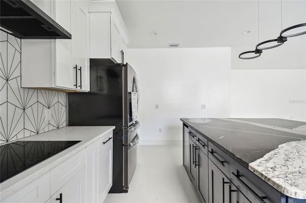 Interior, Kitchen, Pendant Lights, Recessed Lighting