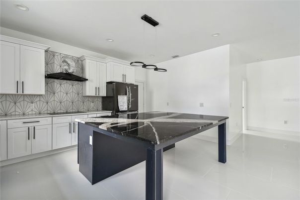 Interior, Kitchen, Pendant Lights, Recessed Lighting