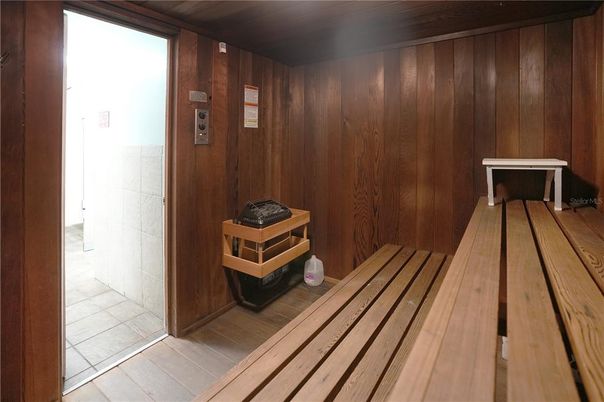 Interior, Sauna Room