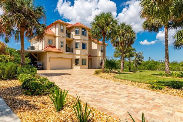 Attached, Backyard, Exterior, Facade, Mediterranean