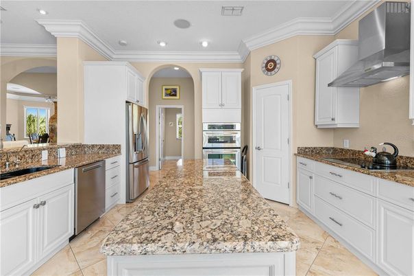 Interior, Kitchen, Recessed Lighting, Stainless Steel Appliances