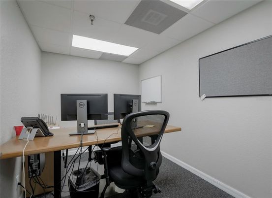 Home Office, Interior, Recessed Lighting