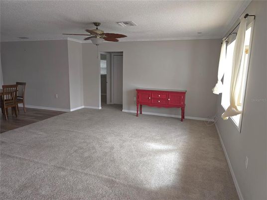 Dining room, Empty room, Interior