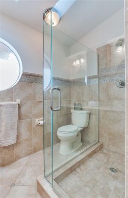 Bathroom, Glass Shower, Interior