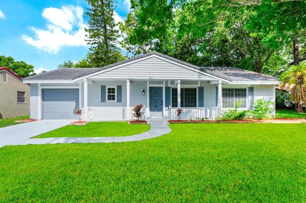 Attached, Backyard, Exterior, Facade, Ranch